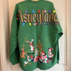 Disney Christmas Green Spirit Jersey